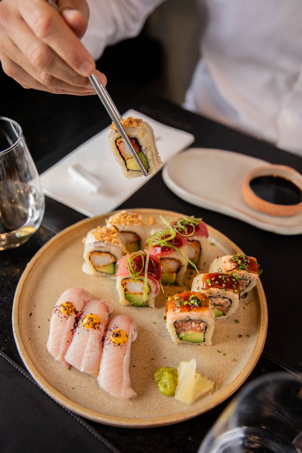 Preparación de sushi en Arrecife