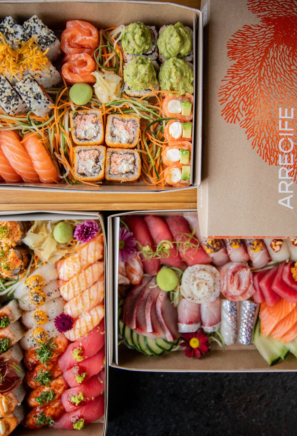 Box premium de sushi Arrecife Casa de Mar